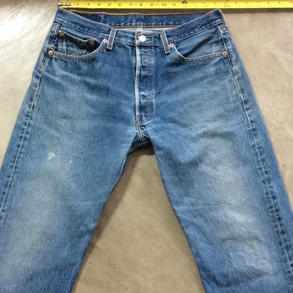 Vintage 80-90's Levis 501 jeans. Amazing color! - Picture 2 of 8
